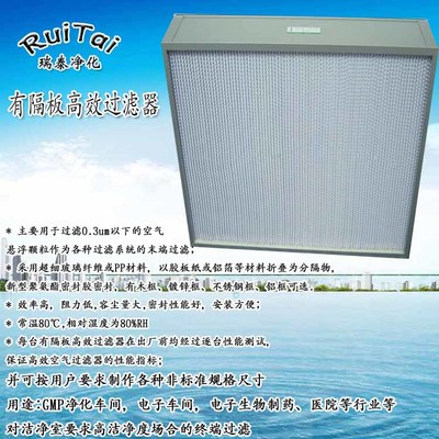 生物無菌制藥車間耐濕高效過濾器哪家便宜？首商網深度調研與對比